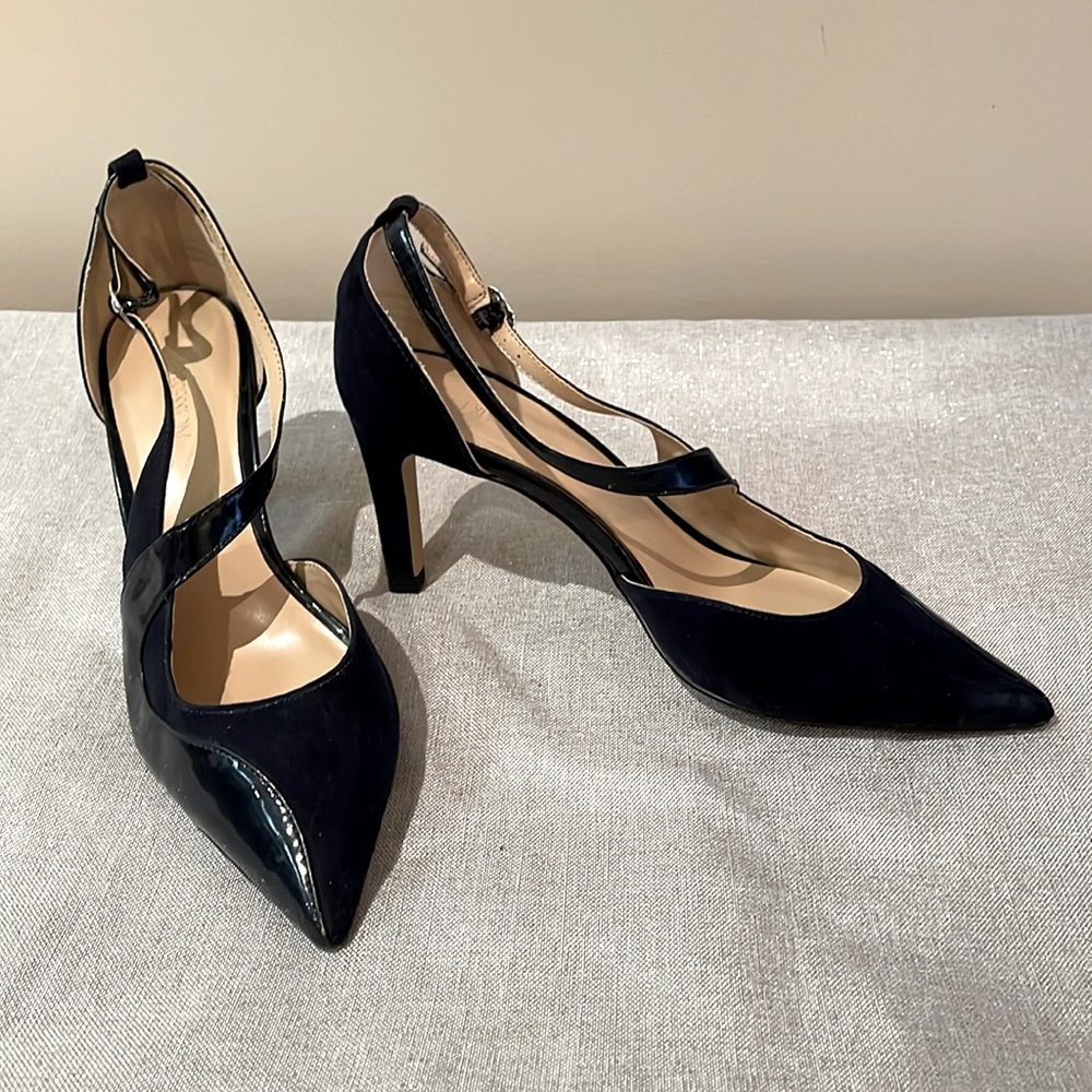 Chic Dark Blue Women's Heels